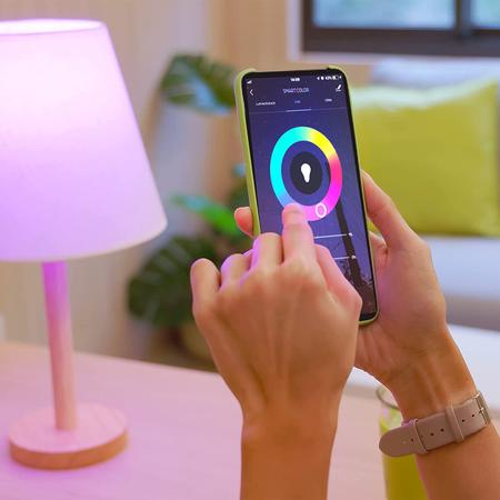 Imagem de Lâmpada Inteligente Led Smart Bulbo 10w Rgb Color Wifi Google Alexa Elgin
