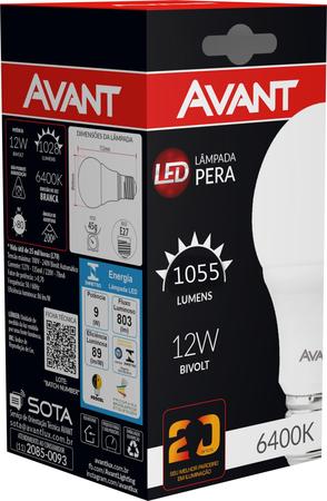 Imagem de Lampada Led 15W Avant 6500K Bi-Volt 10 Unidades