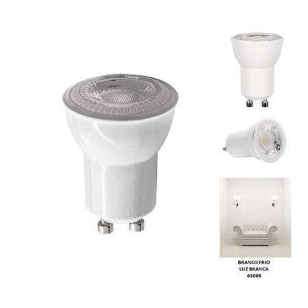 Imagem de Lampada LED 3,5W Mini Dicroica MR11 GU10 Branco Frio 6500K Bivolt