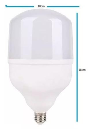Imagem de Lâmpada Led Super Bulbo Alta Potência 62W E27 Bivolt Branco Frio