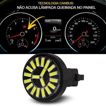 Imagem de Lâmpada Led T25 2 Polos 12v Canbus 19smd4014 Branca