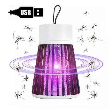 Imagem de Lâmpada Mata Mosquito Pernilongos Insetos Em Led Uv 110-220v