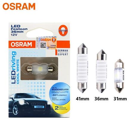Lampada Osram Led 31mm 36mm 41mm c5w ledriving 6000k branco (1pc) -  PhilipsOsram AutoLighting Store - Lâmpada de LED - Magazine Luiza