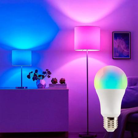 Imagem de Lâmpada Smart Alexa 10w A60 RGB Super Led Wi-fi Inteligente