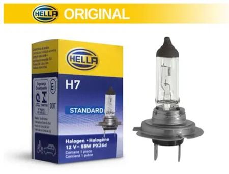 Lampada Standard H7 12V 55W PX26D 007157121 Hella - Lâmpada Automotiva -  Magazine Luiza