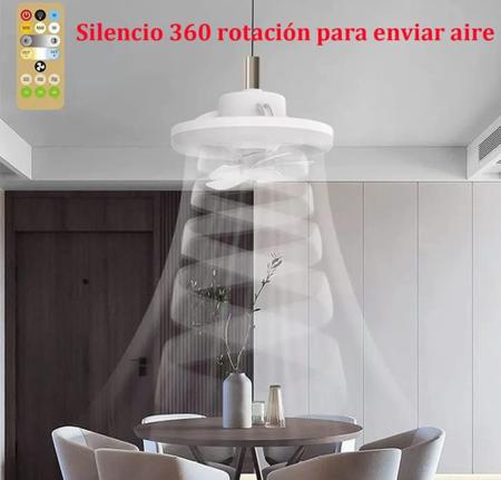 Imagem de Lampada Ventilador De Teto De 30w Com Luz Integrada E27 Teto Remoto