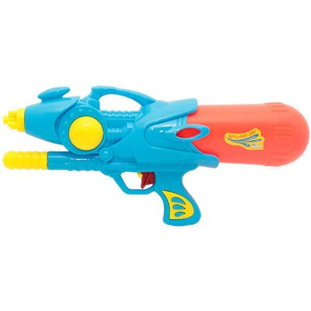 Ditudotem Lança Água Arminha Pistola Alta Pressão Splash Gun Brinquedo  Infantil Menino 36cm Longo Alcance Reservatório Verão Piscina Bel Brink