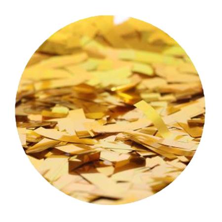Imagem de Lança Confete Granada Retangular Chuva de Ouro 30cm