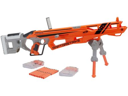 Lança Dardo Nerf Accustrike Raptorstrike - Hasbro em Promoção na