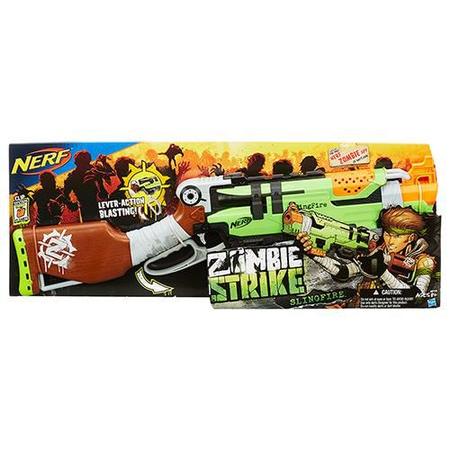 Lança Dardo Nerf Zombie Slingfire - Hasbro - Casa Tom