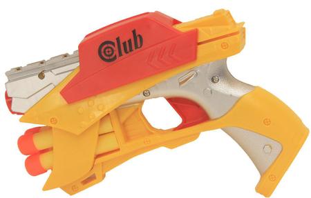 Imagem de Lança Dardos Alvo Divertido Infantil Menino Amarelo Verde Club Max Game Shoot +3 Anos VB173 Original Vip Toys