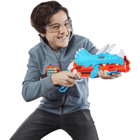 Nerf Dinosquad Dinossauro Dino Tricera-blast Com 12 Dardos - Hasbro -  Lançadores de Dardos - Magazine Luiza