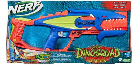 Lança Dardos Nerf Dinosquad Terrodak F6314 Hasbro - Vals Magazine