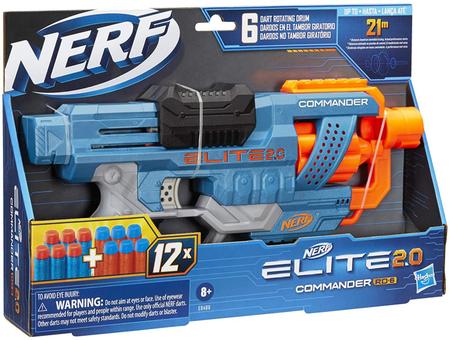 Nerf Elite 2.0 Commander RD-6 Dart Blaster, 36 Nerf Elite Darts