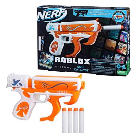 Lança Dardos Nerf Roblox Arsenal Soul Catalyst 4 Dardos- F6763