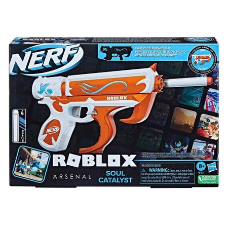 Lança Dardos Nerf Roblox Arsenal Soul Catalyst 4 Dardos- F6763