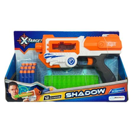 Arma Lançador Nerf Agua Refil 12 Dardos Brinde Super Shot  (KIT-DMT-4688-5161) tem aqui, na ABMIDIA!