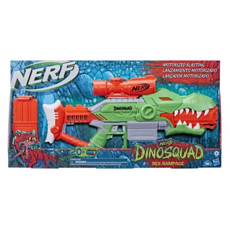 Imagem de Lançador - Dardos Nerf - Dinosquad -  Rex-Rampage - com 20 Dardos - Hasbro