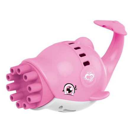 Lançador De Bolha Golfinho Mania De Bolha - Dm Toys Imagem de Lançador De Bolha Golfinho Mania De Bolha - Dm Toys
