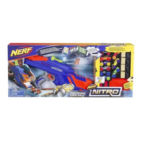 Imagem de Lançador De Carro Nerf Nitro Motofury Rapid - Hasbro
