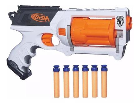 Brinquedo Lançador De Dardos Nerf Boa Rc-6 Arminha Hasbro - Lançadores de  Dardos - Magazine Luiza