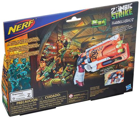 Lanca dardo nerf zombie doominator hasbro: Com o melhor preço