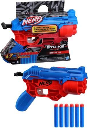 Imagem de Lançador De Dardos Nerf Alpha Strike Boa Rc-6 Hasbro F2985