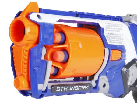 Pistola Nerf STRONGARM Lançador de dardos - Desapegos de Roupas