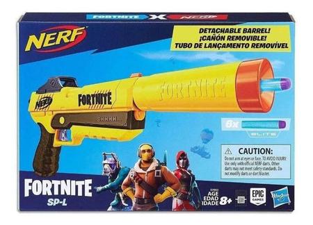 Lançador de Dardos Nerf Fortnite Heavy SR Blasted Hasbro F0929 - Lançadores  de Dardos - Magazine Luiza