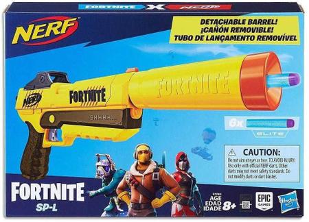 Lançador De Dardos Nerf Fortnite Sp-l Hasbro E7063 Arma - NEW GAME -  Lançadores de Dardos - Magazine Luiza