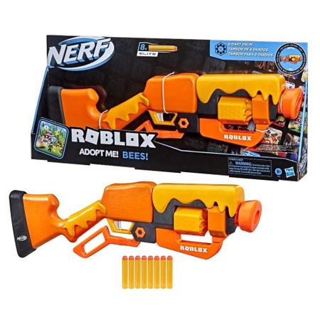 Lançador De Dardos Nerf Roblox Adopt Me Bees! Blaster Hasbro UNICA