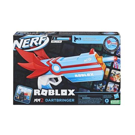 Lançador de Dardos Nerf Roblox MM2 Nikilis Dartbringer - Hasbro -  Lançadores de Dardos - Magazine Luiza