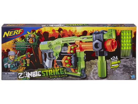 Lan ador de Dardos Nerf Zombie Strike Doominator Hasbro