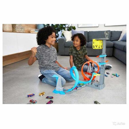 Pista De Looping Hot Wheels Action Desafio Da Altura Mattel