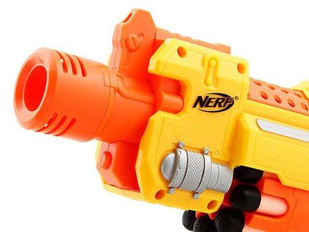 lancador metralhadora automatico nerf em Promoção no Magazine Luiza