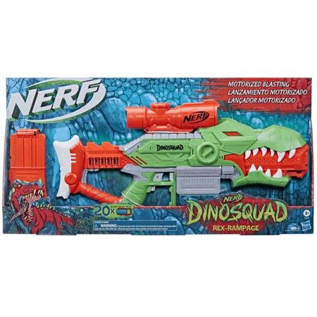 Lancador Nerf Dino Squad Rex-Rampage - F0808 Hasbro - Lançadores de Dardos  - Magazine Luiza