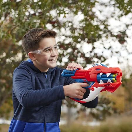 Lançador Nerf Dinossauro Squads Raptor Slash Pistola Lança Dardos - Hasbro  - Lançadores de Dardos - Magazine Luiza