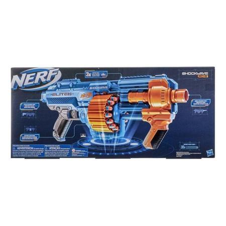 Arminha De Brinquedo Nerf Elite 2.0 Shockwave Com 30 Dardos