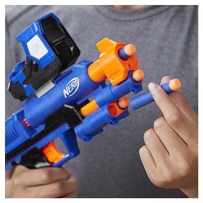 Imagem de Lançador Nerf Elite Surestrike  Mira Eletronica C/ Ponto luz Hasbro