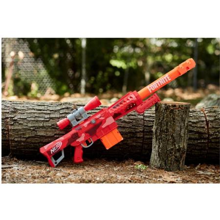 Lançador NERF Fortinite Heavy SR Blasted F0929 Brinquedo Camuflado