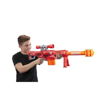 Lançador NERF Fortinite Heavy SR Blasted F0929 Brinquedo Camuflado Lança  Dardos Mega Mira Removível Diversão Criança Menino Menina Presente - Hasbro  - Lançadores de Dardos - Magazine Luiza