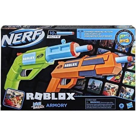 Brinquedo Lançador Nerf Roblox Jailbreak Armory Hasbro F2483 - Lançadores  de Dardos - Magazine Luiza