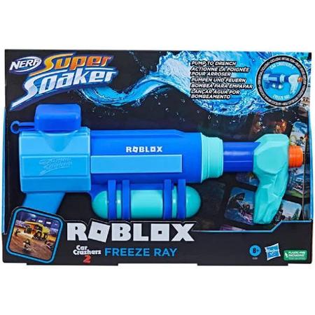 Lançador Nerf Super Soaker Roblox Car Crush 2 Freeze F3781