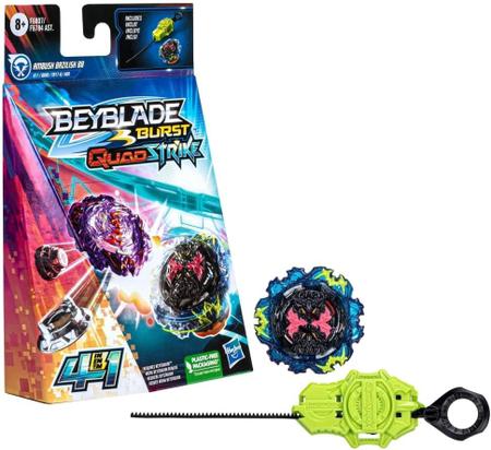 Beyblade Quad Drive Salvage Valtryek - Lançador - Hasbro - Pião de Batalha  e Acessórios - Magazine Luiza