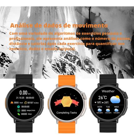 Relógio Smartwatch Ultra Series 9 Pro Original Gps + Ligação