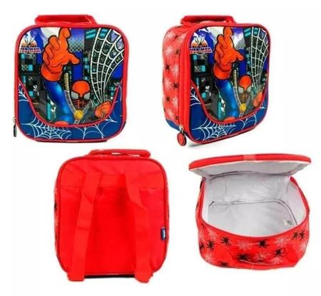 Lancheira Spider Térmica Aranha Herói Escolar - Vozz Imagem de Lancheira Spider Térmica Aranha Herói Escolar