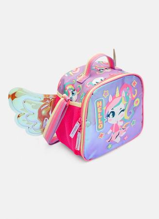 Lancheira Térmica Unicórnio Kawaii Puket Azul Marinho - Dóris Kids:  Brinquedos, Enxoval de Bebê, Roupas Infantis e Acessórios