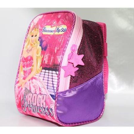 LANCHEIRA TERMICA BARBIE ESCOLA DE PRINCESAS LILÁS REF.61043 SESTINI -  Papelaria Dolly