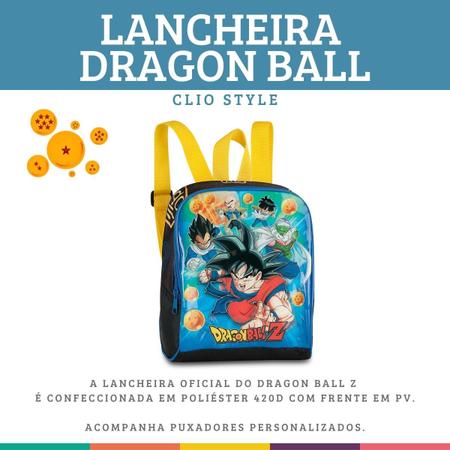 Lancheira Térmica Merendeira Escolar Dragon Ball Z Clio - Ravi Imagem de Lancheira Térmica Merendeira Escolar Dragon Ball Z Clio