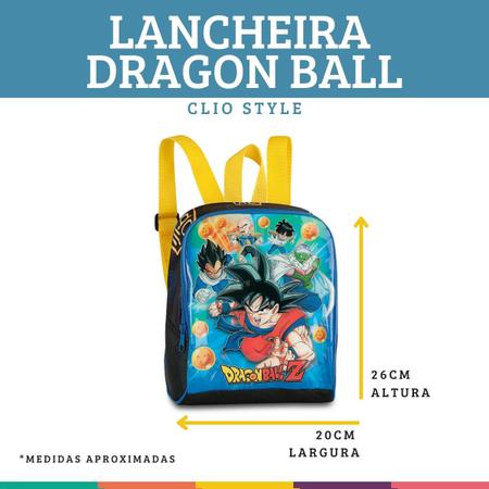 Lancheira Térmica Merendeira Escolar Dragon Ball Z Clio - Ravi Imagem de Lancheira Térmica Merendeira Escolar Dragon Ball Z Clio